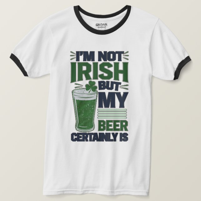 Gaelic Beer T Shirt (Design framsida)