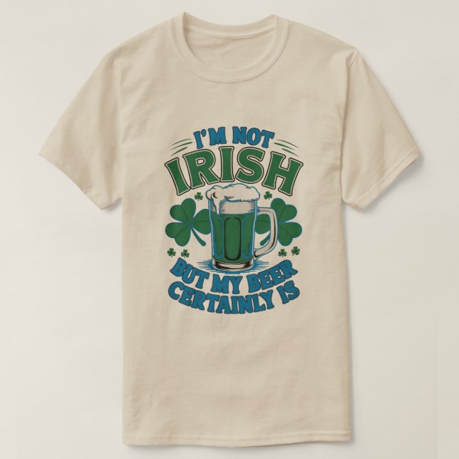 Gaelic Beer T Shirt (Design framsida)