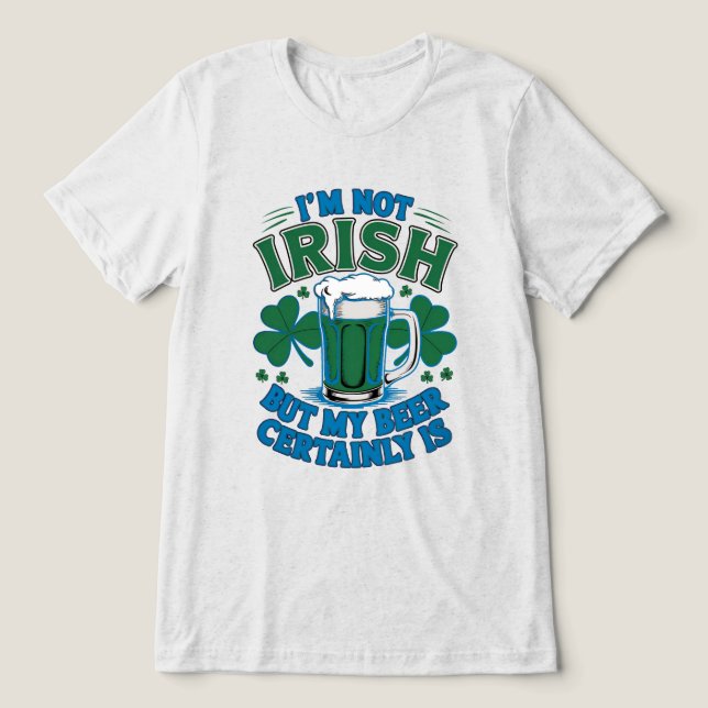 Gaelic Beer T Shirt (Design Framsida)
