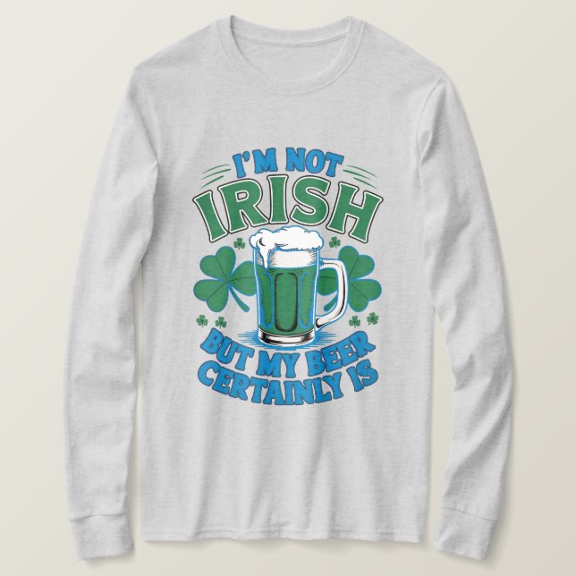 Gaelic Beer T Shirt (Design framsida)