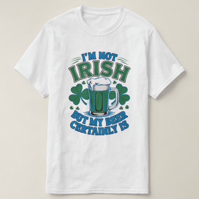 Gaelic Beer T Shirt (Design framsida)