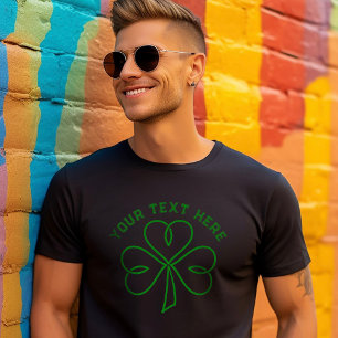 Gaelisk Shamrock St. Patricks Irländska Citat T Shirt