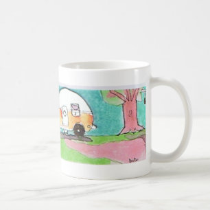 Gående campa mugg