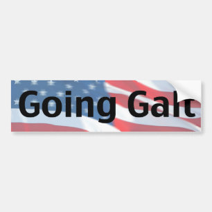 Gående Galt Bildekal