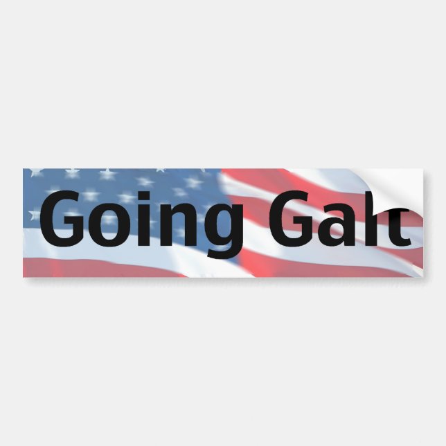 Gående Galt Bildekal (Framsidan)