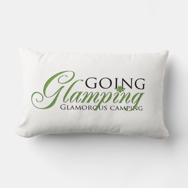 Gående Glamping Lumbarkudde (Framsida)