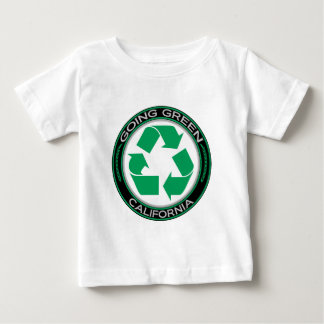 Gående grön återvinna Kalifornien Tee Shirt