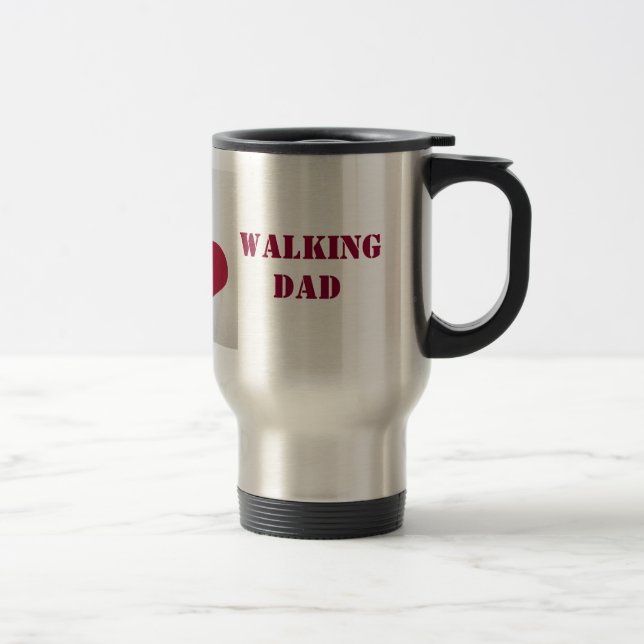 GÅENDE PAPPA TASS RESEMUGG (Höger)