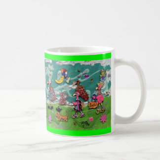 gående ställen kaffemugg