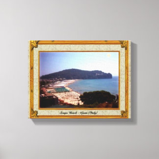 Gaeta Beach Vintage Ram Canvastryck