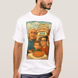 Gaetanos femtioårsdag av Tierrasanta T Shirt