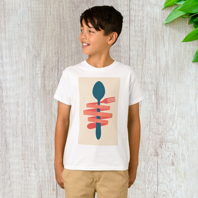 Gaffel och spade t shirt (Skapare uppladdad)