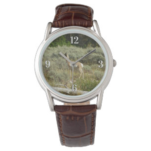 Gaffelantilop i Grand Teton National Park Armbandsur