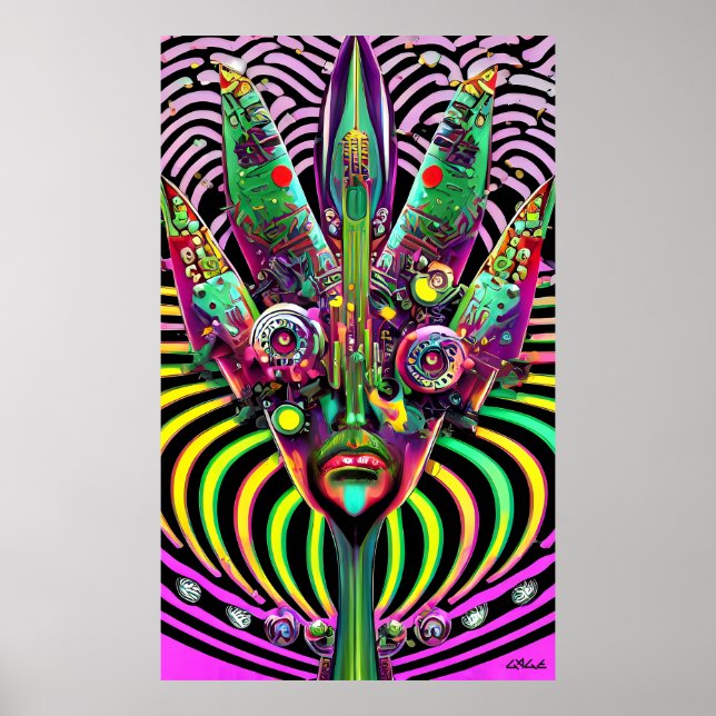 Gaffelformad Poster (Framsidan)