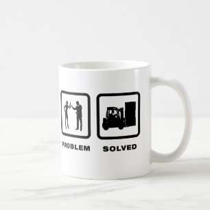 Gaffeltruckoperatör Kaffemugg