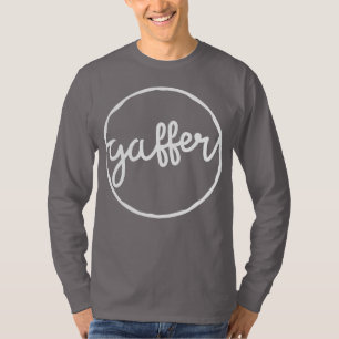 Gaffer British, London Slang för Chef Tee