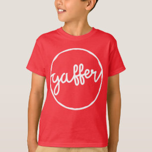 Gaffer British, London Slang för Chef Tee