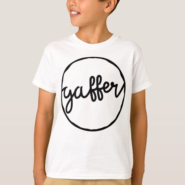 Gaffer British Soccer Slang Dialect Tröja (Framsida)