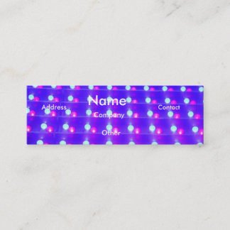 Gaffer-profilkort Mini Visitkort