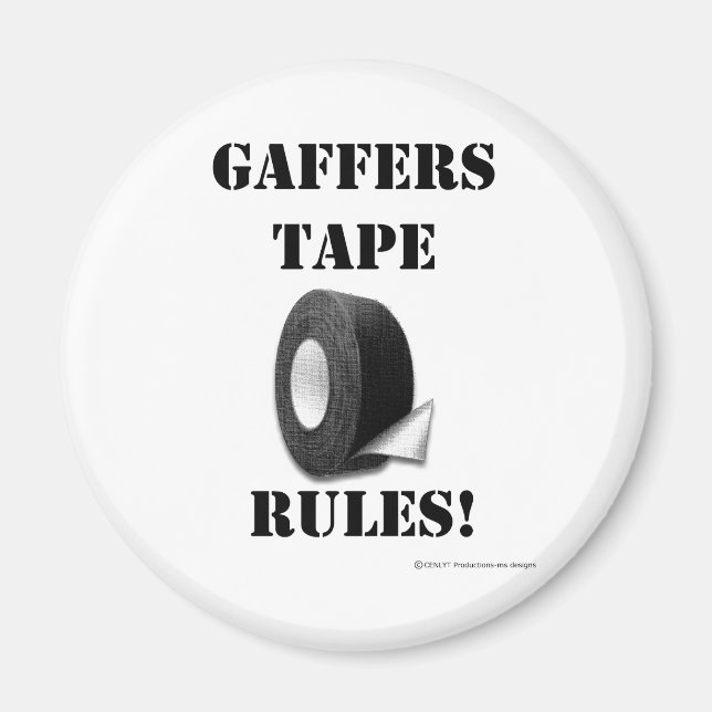 Gaffers Regler Magnet (Framsidan)