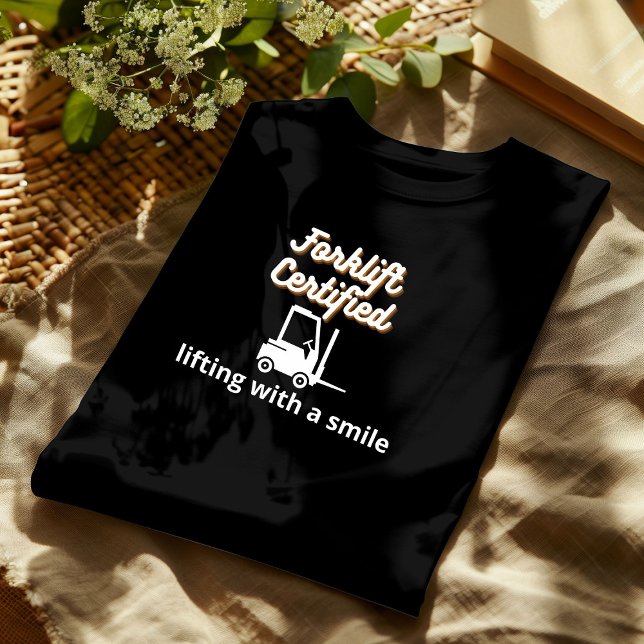 Gaffilftcertifieringsskjorta MED SMILE T Shirt (Skapare uppladdad)
