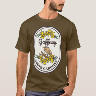 Gaffney South olina Wren SC Tourist Souvenir T Shirt
