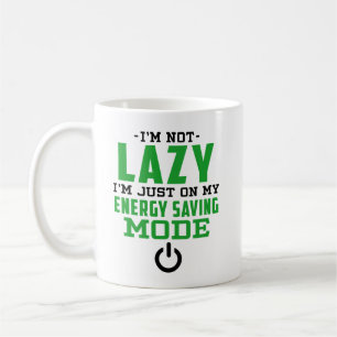 Gag för lustigt energisparläge kaffemugg