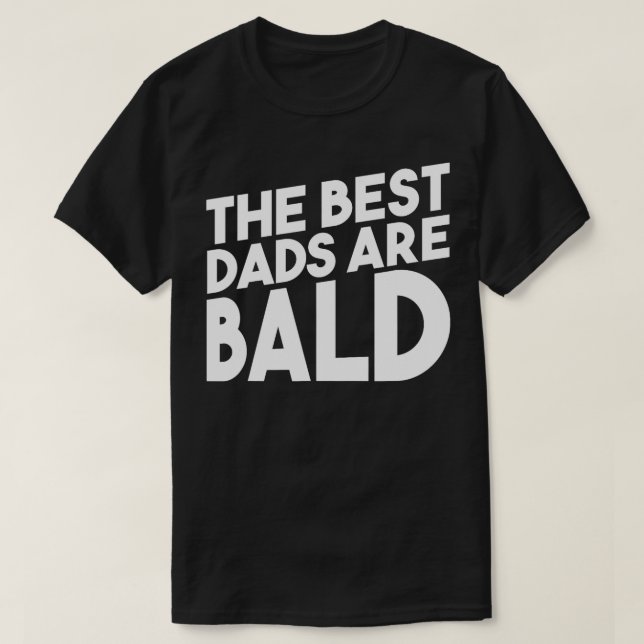 Gag Gift for Bald Man Funny Hair-förlust T Shirt (Design framsida)