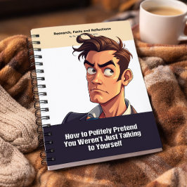 Gag gift - Notebook, pretending to be a book  Anteckningsbok