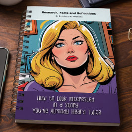 Gag gift - Notebook, pretending to be a book  Anteckningsbok