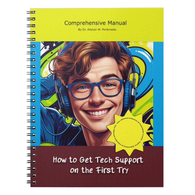 Gag gift - Notebook, pretending to be a book  Anteckningsbok (Framsidan)