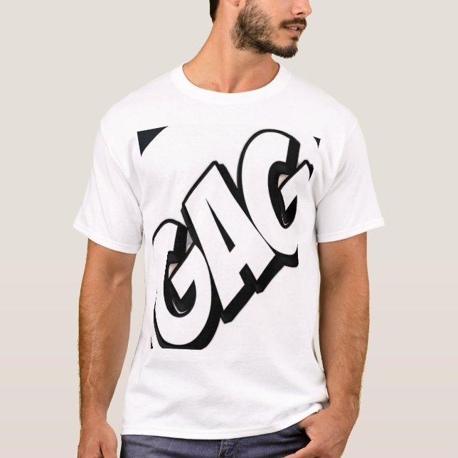 GAG Graffiti-typografi  T Shirt (Framsida)