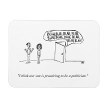 Gag-Tecknad Flexible Magnet