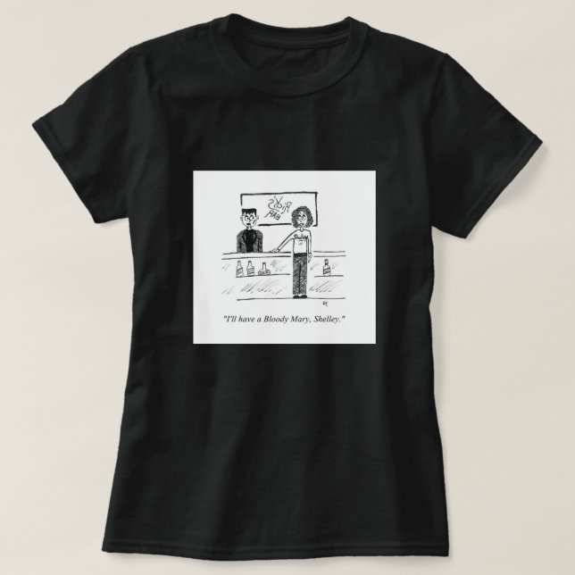 Gag Tecknad T-Shirt (Design framsida)