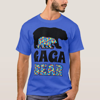 Gaga Bear Autism Awareness T Shirt