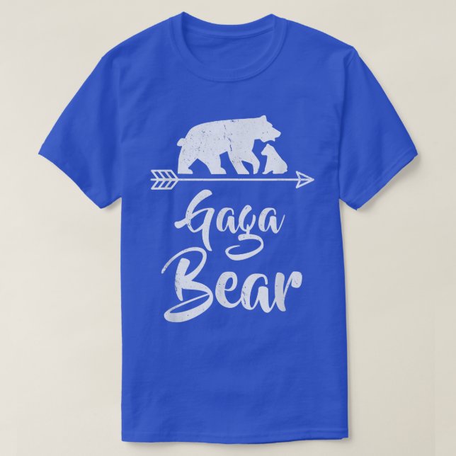 Gaga Bear Matching Familjens juldräkt T Shirt (Design framsida)