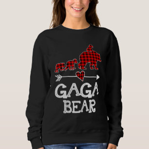 Gaga Björn Röd Buffalo Rutig Gaga Björn Pyjamas T Shirt