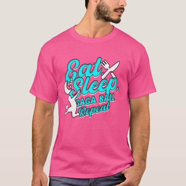 Gaga Boll Dodgeball Gaga Boll T Shirt (Framsida)