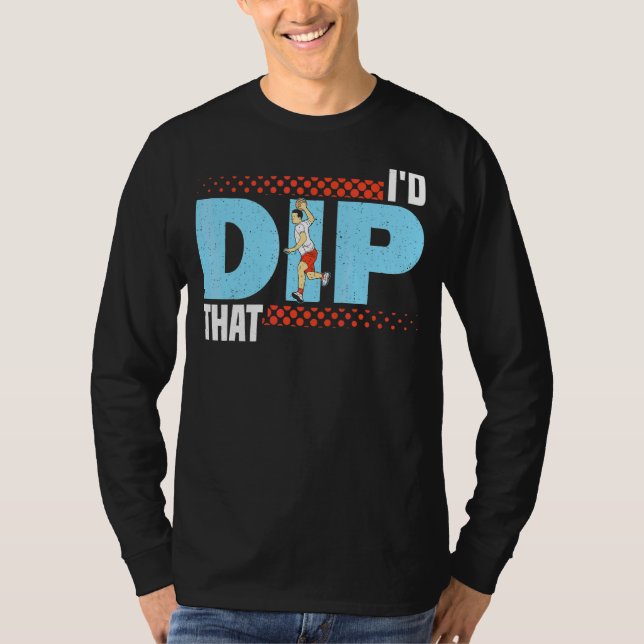 Gaga Boll Dodgeball Game 1 T Shirt (Framsida)