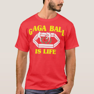 Gaga Boll Pit är Life Dodgeball Soccer Lustigt Coo T Shirt