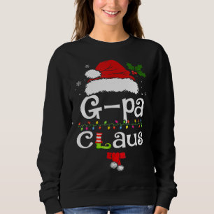 Gaga Claus Leopard jul Pajama Santa Gift för T Shirt