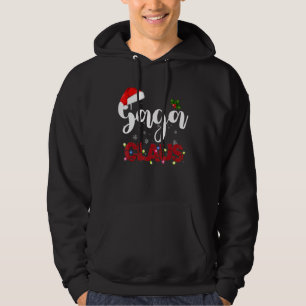 Gaga Claus Matchande Jul Familj Jul Pyjamas Xmas Hoodie