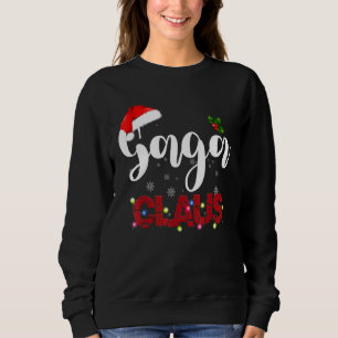Gaga Claus Matchande Jul Familj Jul Pyjamas Xmas T Shirt