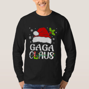 Gaga Claus Shirt jul-familjen Pajama-matchning T Shirt