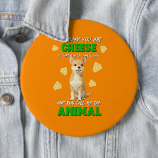 Gaga & Grumps Cheese Animal Funny Orange Chihuahua Knapp