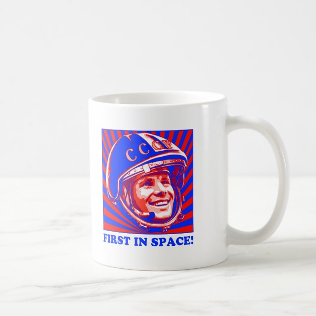 Gagarin ЮрийГагарин Kaffemugg (Höger)