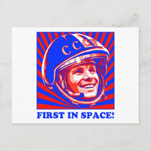 Gagarin Ю р и й а Г а г budperiodiseringsperiod Vykort