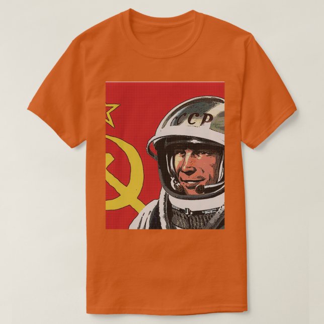 GAGARIN CCCP Graphic T Shirt (Design framsida)