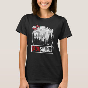 Gagasaurus Gaga Saurus Rex Födelsedagsfest T Shirt