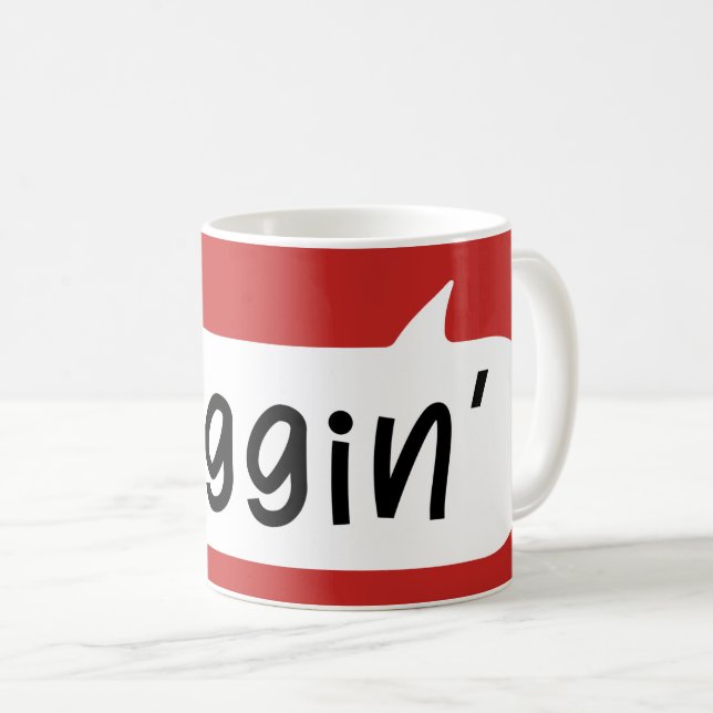 Gaggin'English British Slang, Kopp i Tea Mugg (Framsida höger)